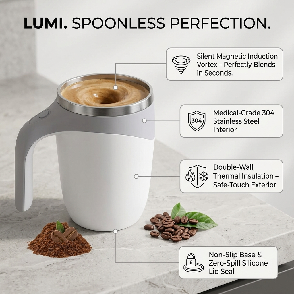 LUMI Self-Stirring Mug